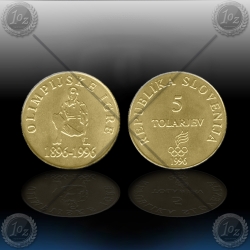 SLOVENIJA 5 Tolarjev 1996 "Olimpijske igre"